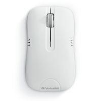 Mouse Verbatim Óptico 99765, RF Inalámbrico, USB, 1200DPI, Blanco
