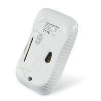 Mouse Verbatim Óptico 99765, RF Inalámbrico, USB, 1200DPI, Blanco