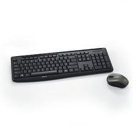 Kit de Teclado y Mouse Verbatim 99779, RF Inalámbrico, Negro (Español)