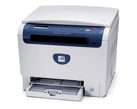 Multifuncional Xerox Phaser 6110, Color, Láser, Print/Scan/Copy