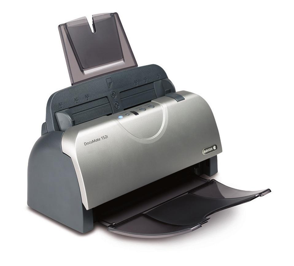 Scanner Xerox DocuMate 152i, 600 x 600DPI, Escáner Color, Escaneado Dúplex, USB 2.0, Gris