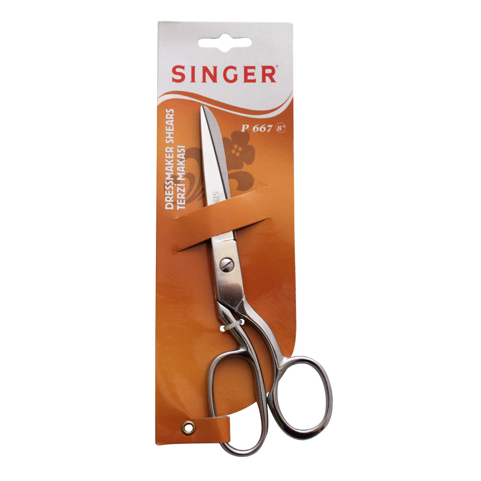 Tijeras Singer para cortar Papel, recta, 8 pulgadas, Metálica