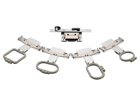 Kit de bastidores de bordado pequeños PRHCK1 Brother, para PR1050X, diferentes tamaños, para bordar en espacios pequeños en pantalones, camisas, bolsas.