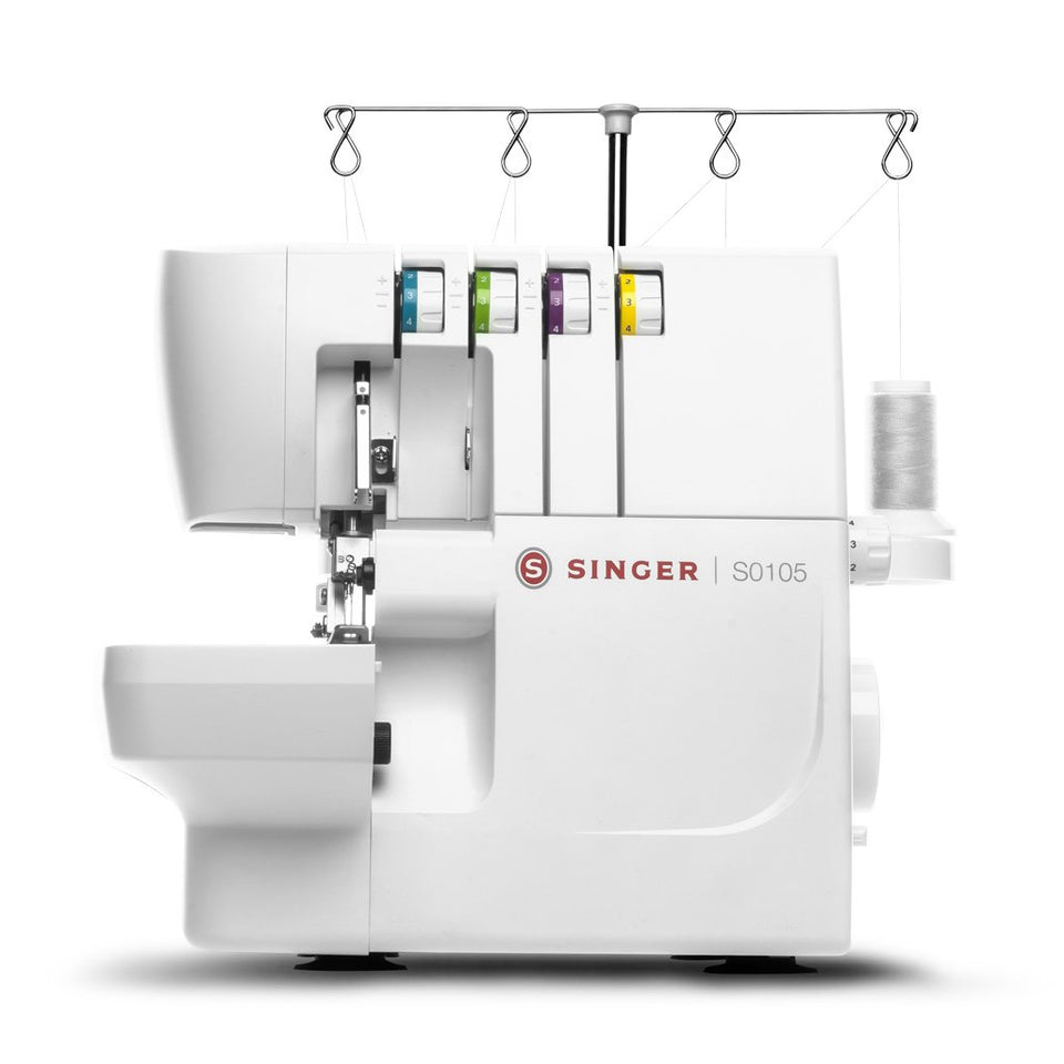 SINGER MÁQUINA DE COSER S0105, OVERLOCK, SOBREHILADO