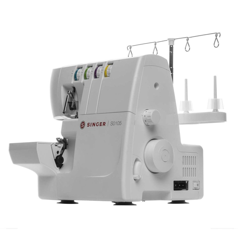 SINGER MÁQUINA DE COSER S0105, OVERLOCK, SOBREHILADO