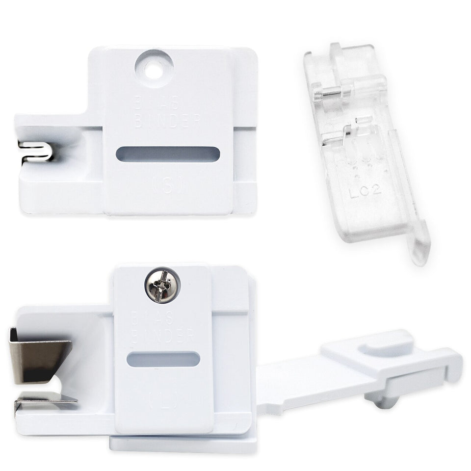 Juego de cintas de bies invisible Brother para plegar y unir cintas 6mm y 12mm, SA224CV, accesorio para máquina de coser