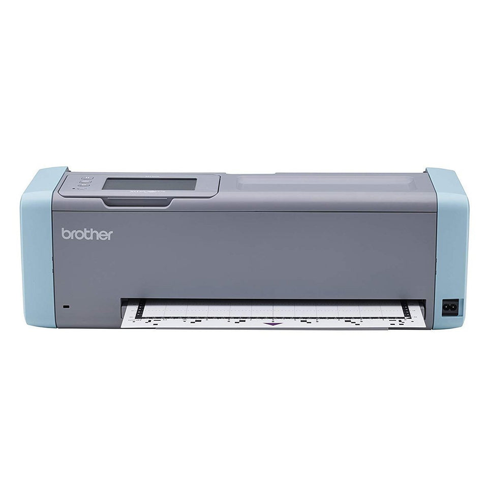 ScanNCut Brother SDX125, máquina de corte electrónico para cortar, escáner integrado, 682 diseños, 100 patrones quilting.