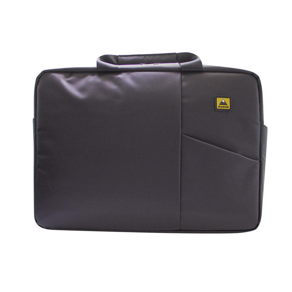 Maletín SKYPEAK para hombre o mujer para laptop u ordenador de 15,6” hasta 17” de uso diario y de oficina SOFTM-117BK