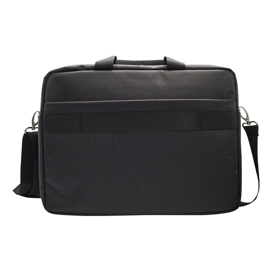 Maletín SKYPEAK para hombre o mujer para laptop u ordenador de 15,6” hasta 17” de uso diario y de oficina SOFTM-117BK