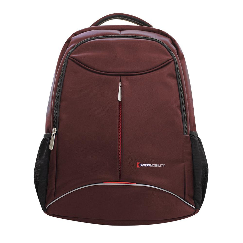 Mochila Backpack Swissmobility para laptop 17 pulgadas Tig-117 Roja