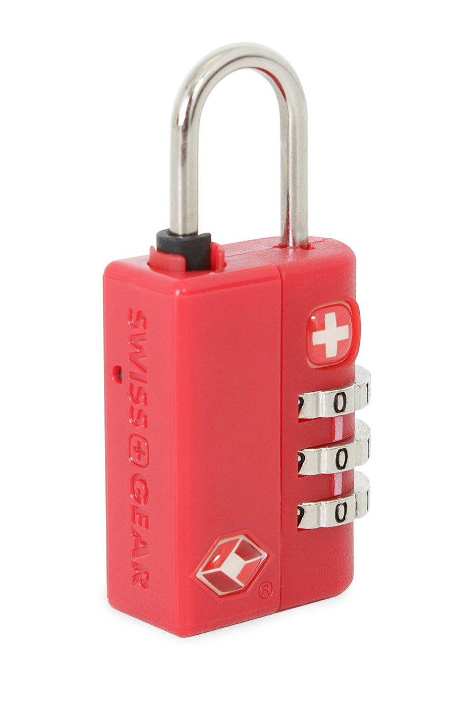 Candado Swissgear 3 Combinaciones Rojo De Acero / WI6183RD