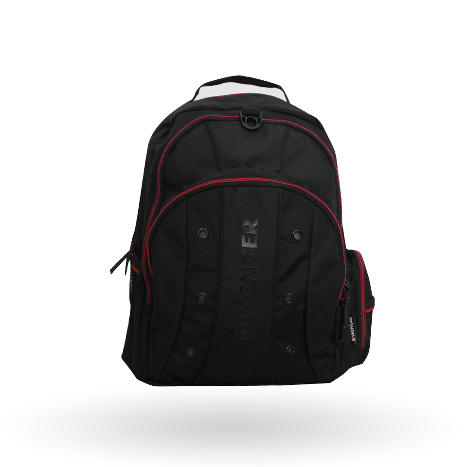 Mochila Wenger Jett, para laptop de 16", 27310130, mochila negra, tecnología Air Flow.