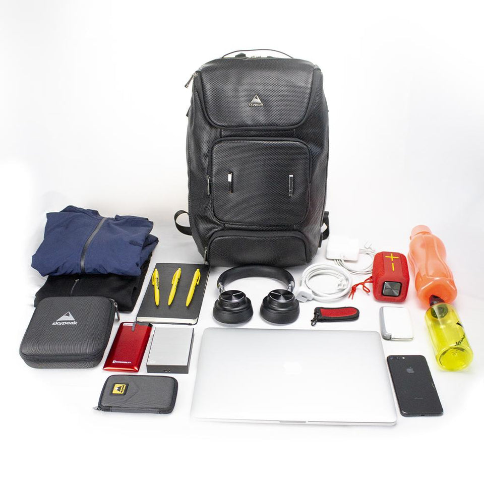 Mochila backpack Skypeak Extra grande para ordenadores de 15,6” hasta 17". NUR-117BK