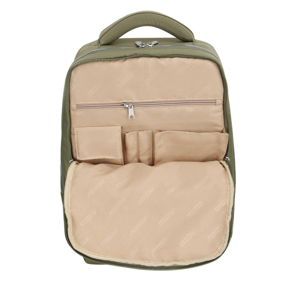 Mochila backpack Skypeak roja para mujer,dama, de 15,6" tamaño Grande. CTA-115GR